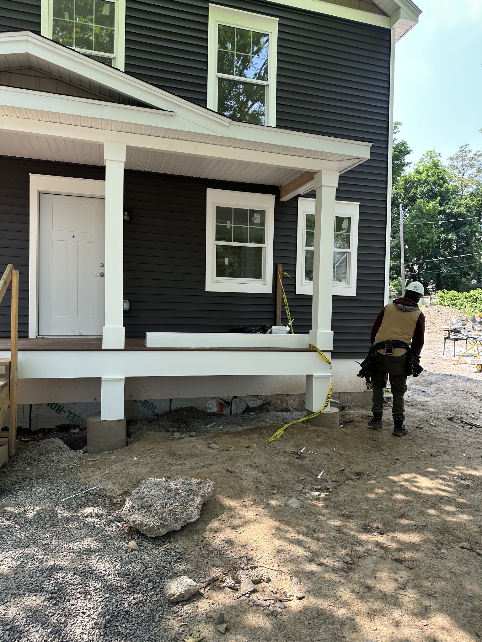 Porch trim & window details